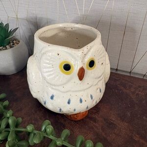 • 1970/80s vintage mid century sango owl mug •